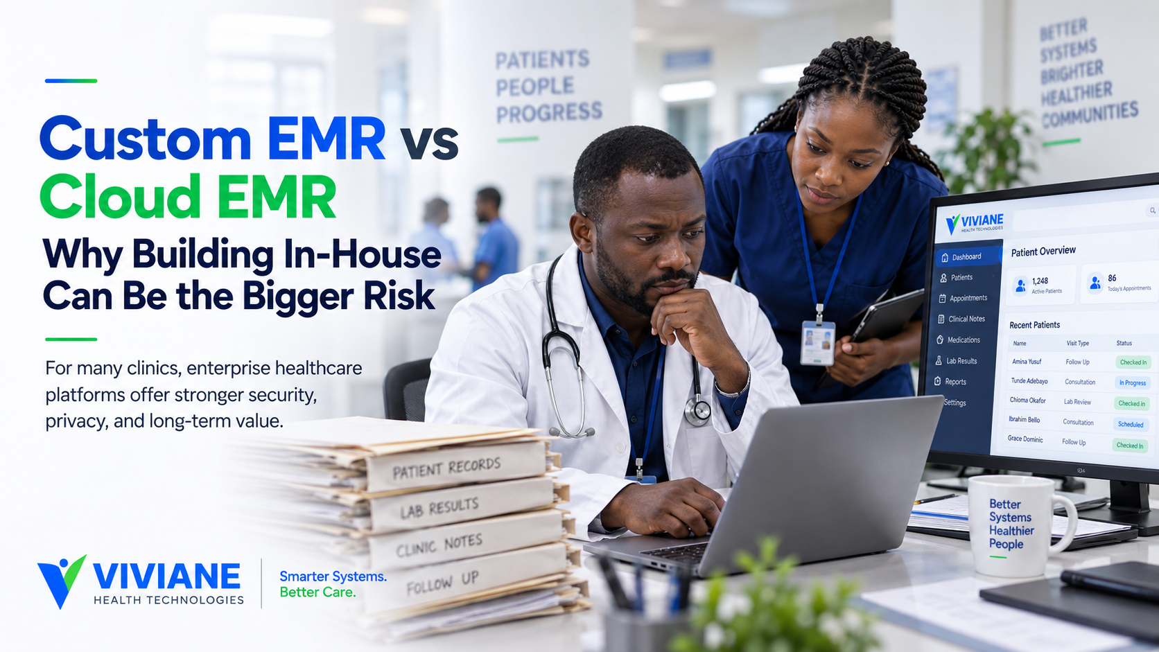 Custom EMR vs Cloud EMR: Why Building Your Own Healthcare Software May Be the Bigger Security Risk