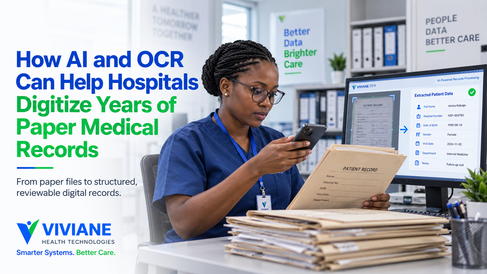 How AI and OCR Can Help Hospitals Digitize Years of Paper Medical Records